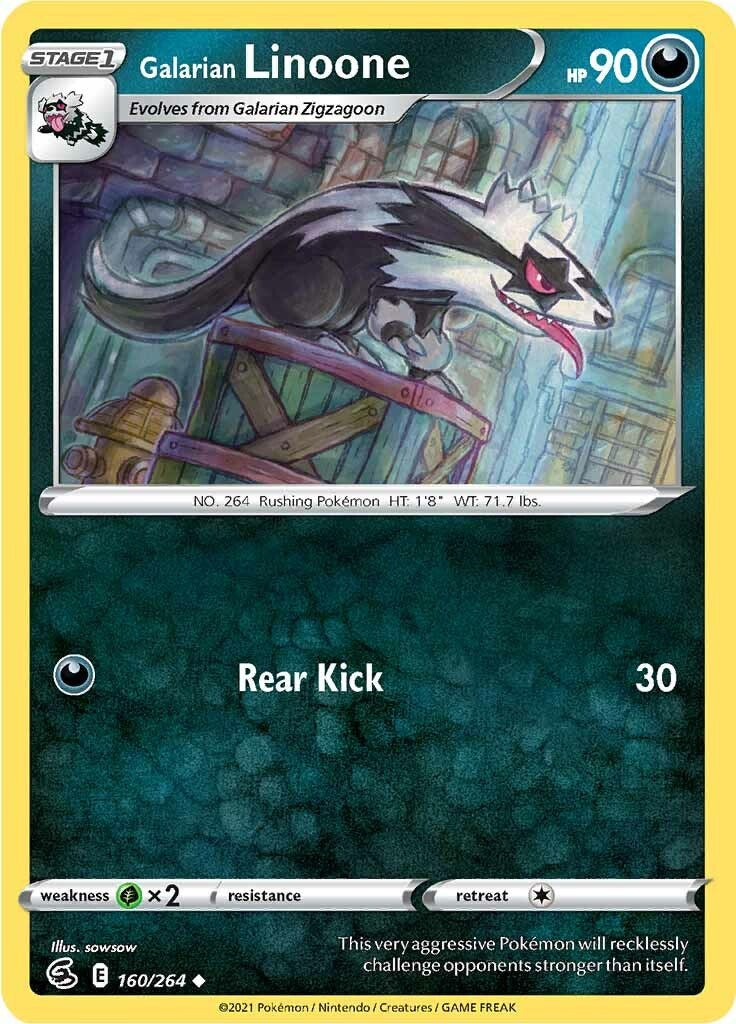 Galarian Linoone [SWSH08 - 160/264]