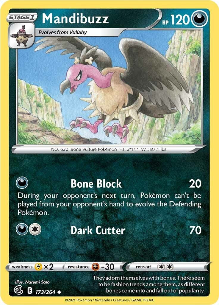 Mandibuzz [SWSH08 - 173/264]