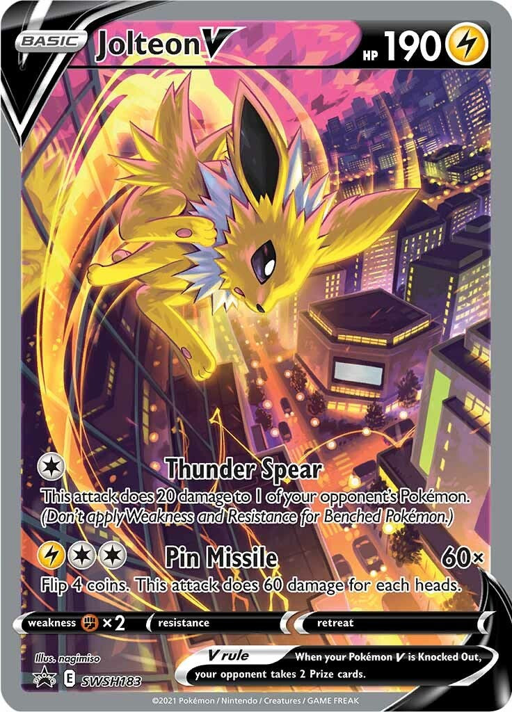 Jolteon V - SWSH183 [SWSD - SWSH183]