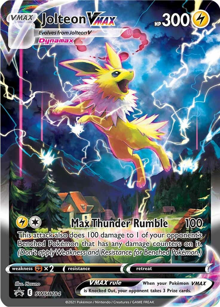 Jolteon VMAX - SWSH184 [SWSD - SWSH184]