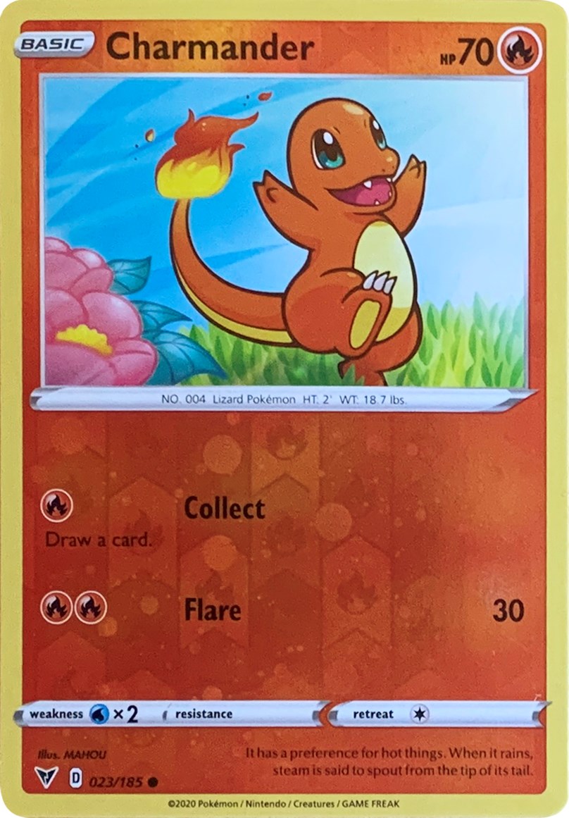 Charmander - 023/185 (Reverse Cosmos Holo) [MCAP - 023/185]