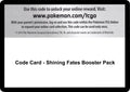 Code Card - Shining Fates Booster Pack [SHF]