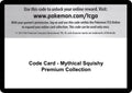 Code Card - Mythical Squishy Premium Collection [MCAP]
