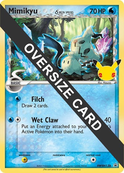 Mimikyu (Delta Species) - SWSH136 [PR - SWSH136]