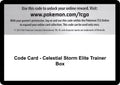 Code Card - Celestial Storm Elite Trainer Box [CES]