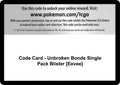 Code Card - Unbroken Bonds Single Pack Blister [Eevee] [SM10]