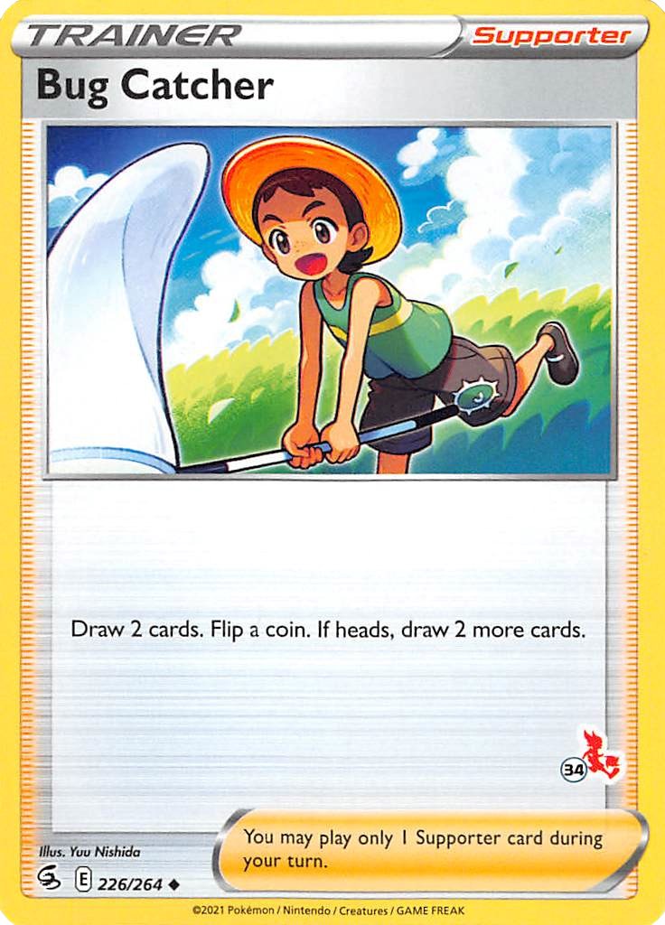 Bug Catcher - 226/264 (#34 Cinderace Stamped) [BA22 - 226/164]