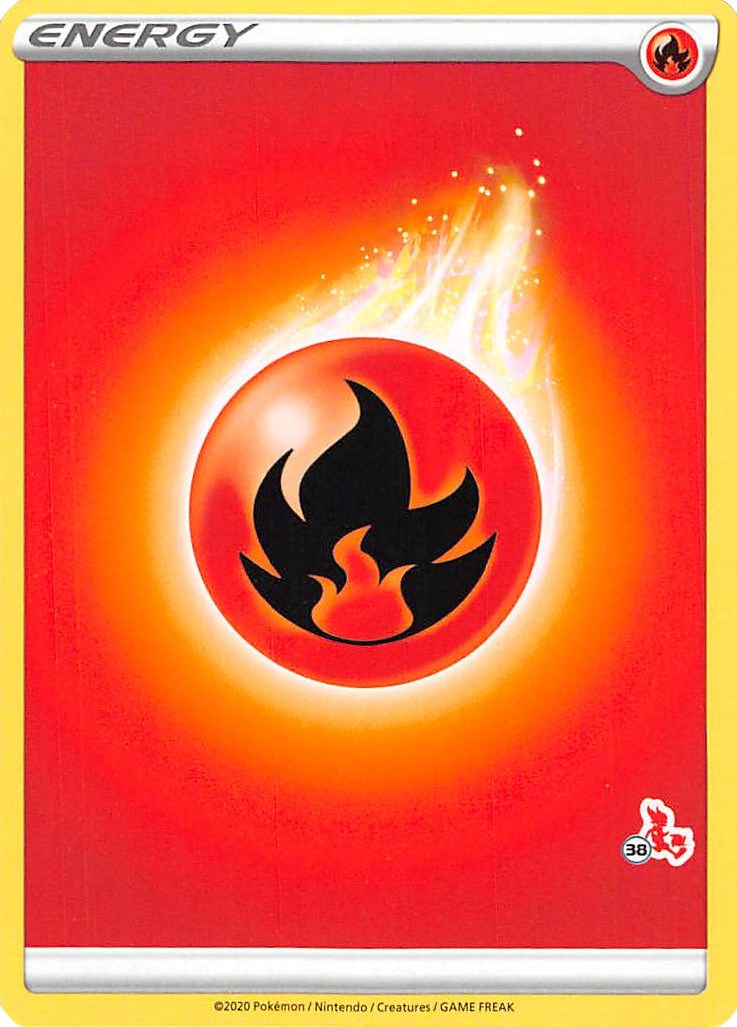 Fire Energy (#38 Cinderace Stamped) [BA22]