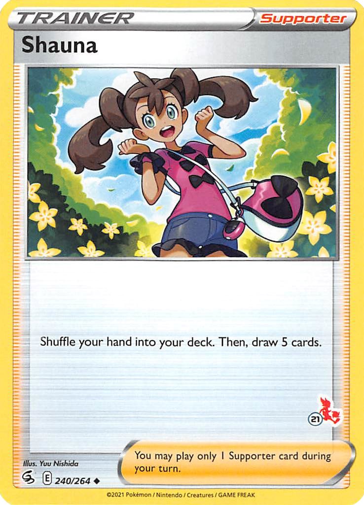 Shauna - 240/264 (#21 Cinderace Stamped) [BA22 - 240/264]