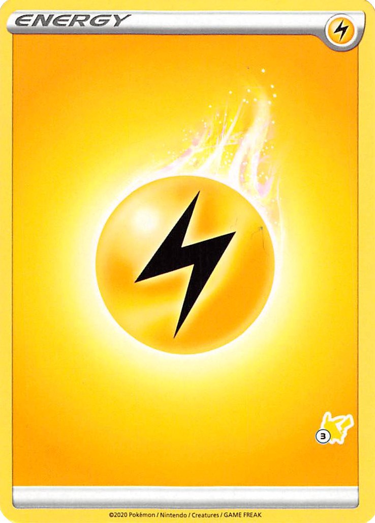 Lightning Energy (#3 Pikachu Stamped) [BA22]