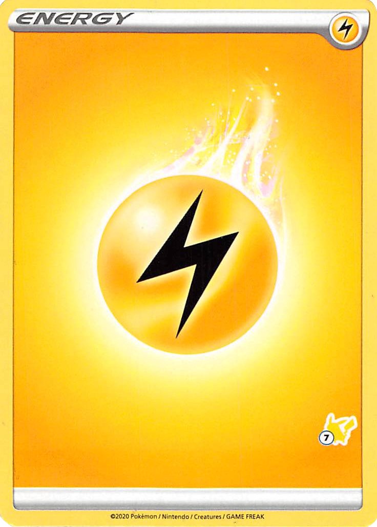 Lightning Energy (#7 Pikachu Stamped) [BA22]