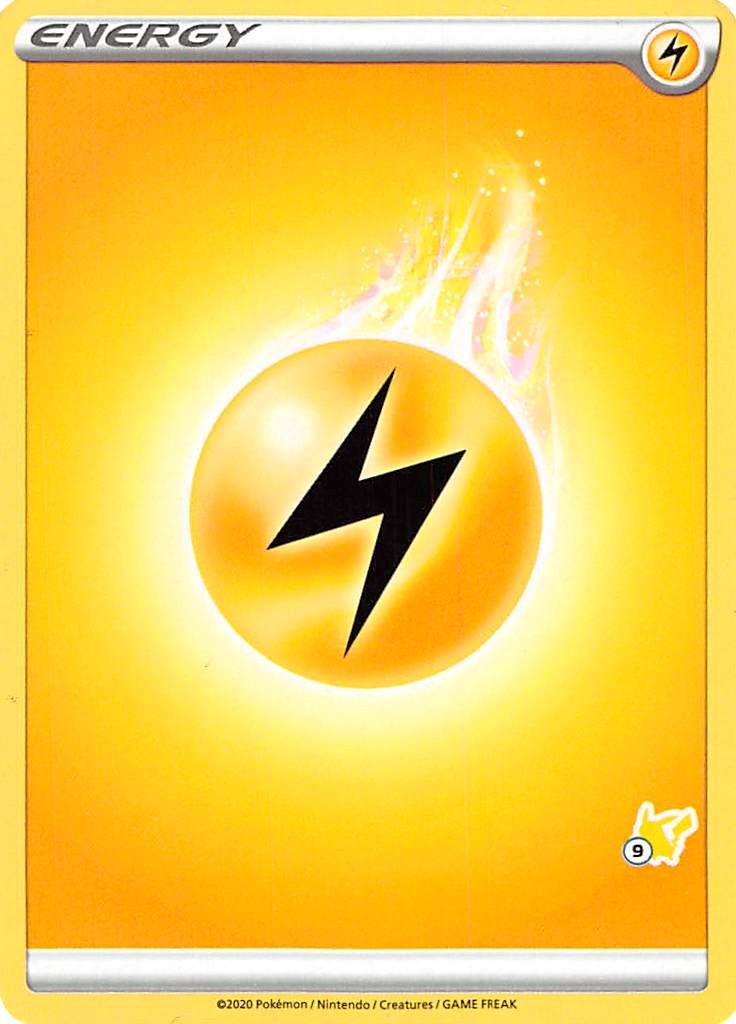 Lightning Energy (#9 Pikachu Stamped) [BA22]