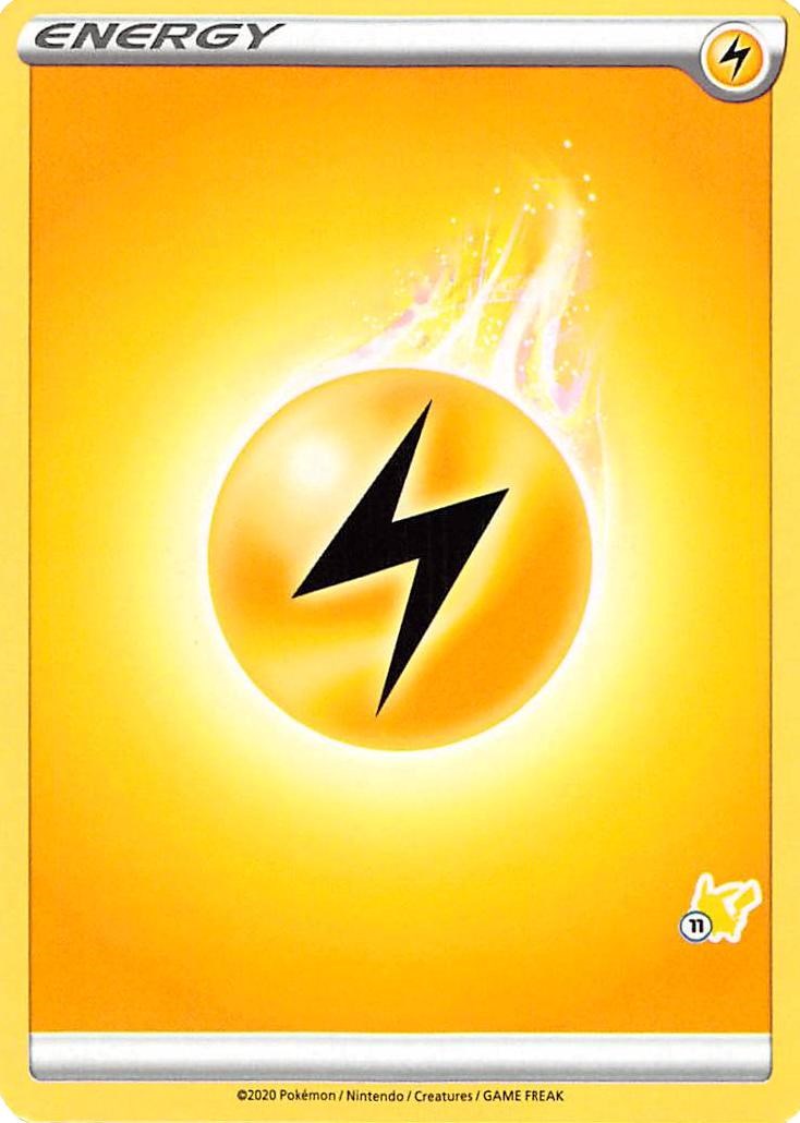 Lightning Energy (#11 Pikachu Stamped) [BA22]