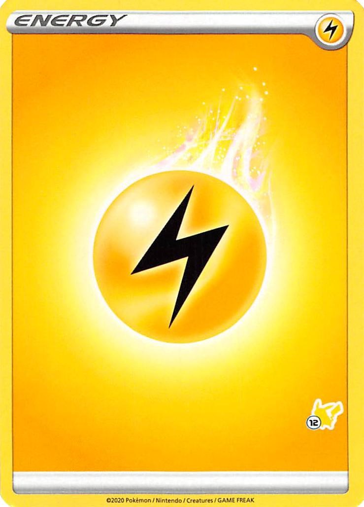 Lightning Energy (#12 Pikachu Stamped) [BA22]
