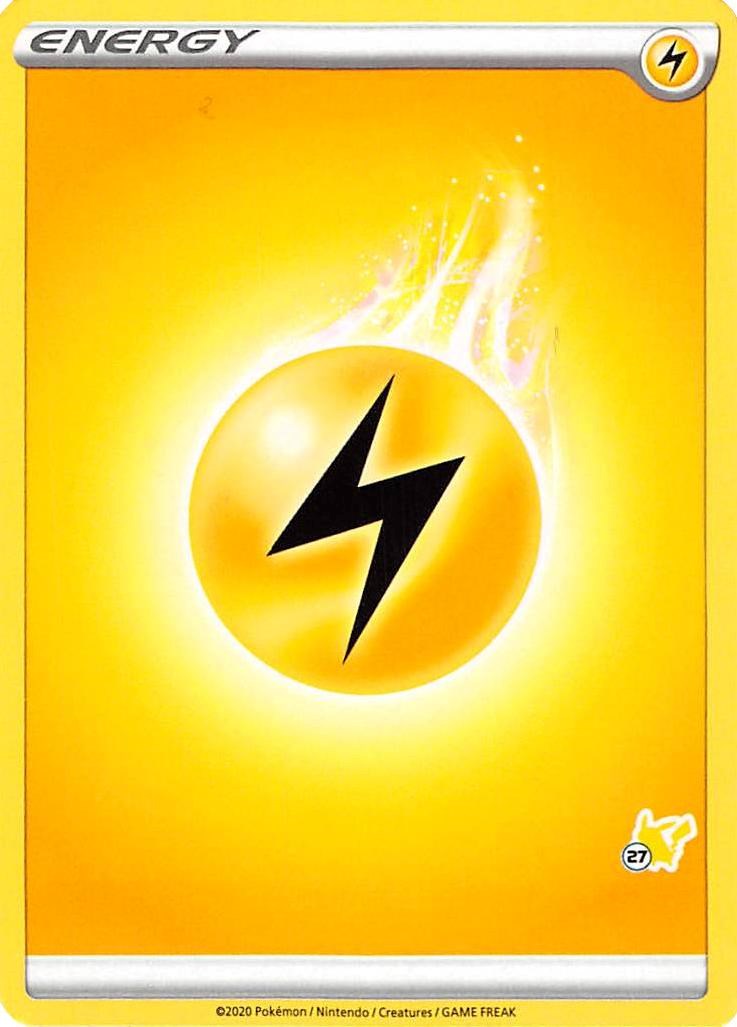 Lightning Energy (#27 Pikachu Stamped) [BA22]