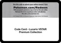 Code Card - Lucario VSTAR Premium Collection [MCAP]