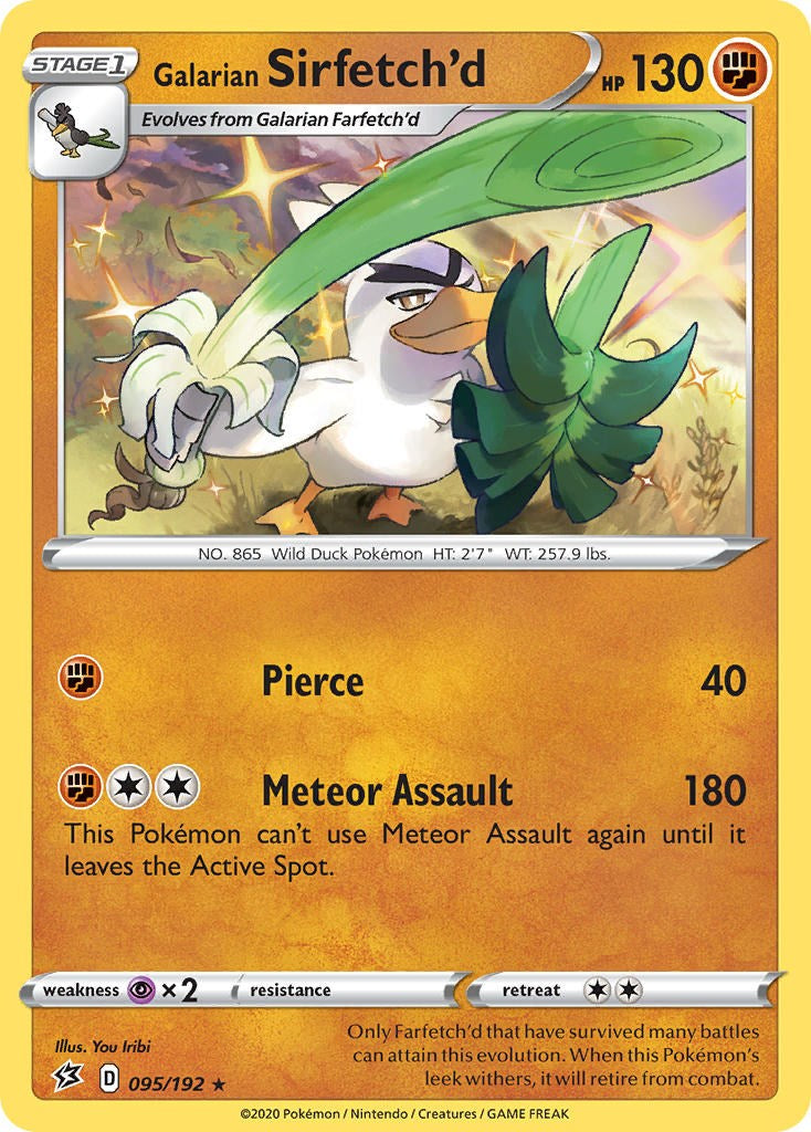 Galarian Sirfetch'd - 95/192 [PR - 095/192]