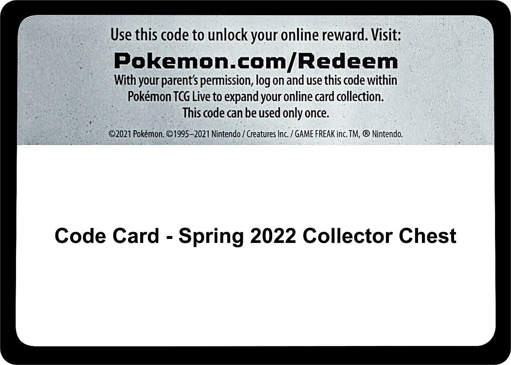 Code Card - Spring 2022 Collector Chest [MCAP]
