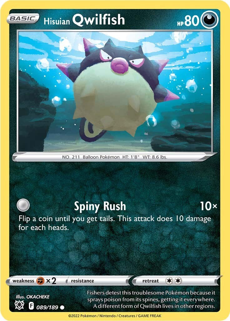 Hisuian Qwilfish (89) [SWSH10 - 089/189]