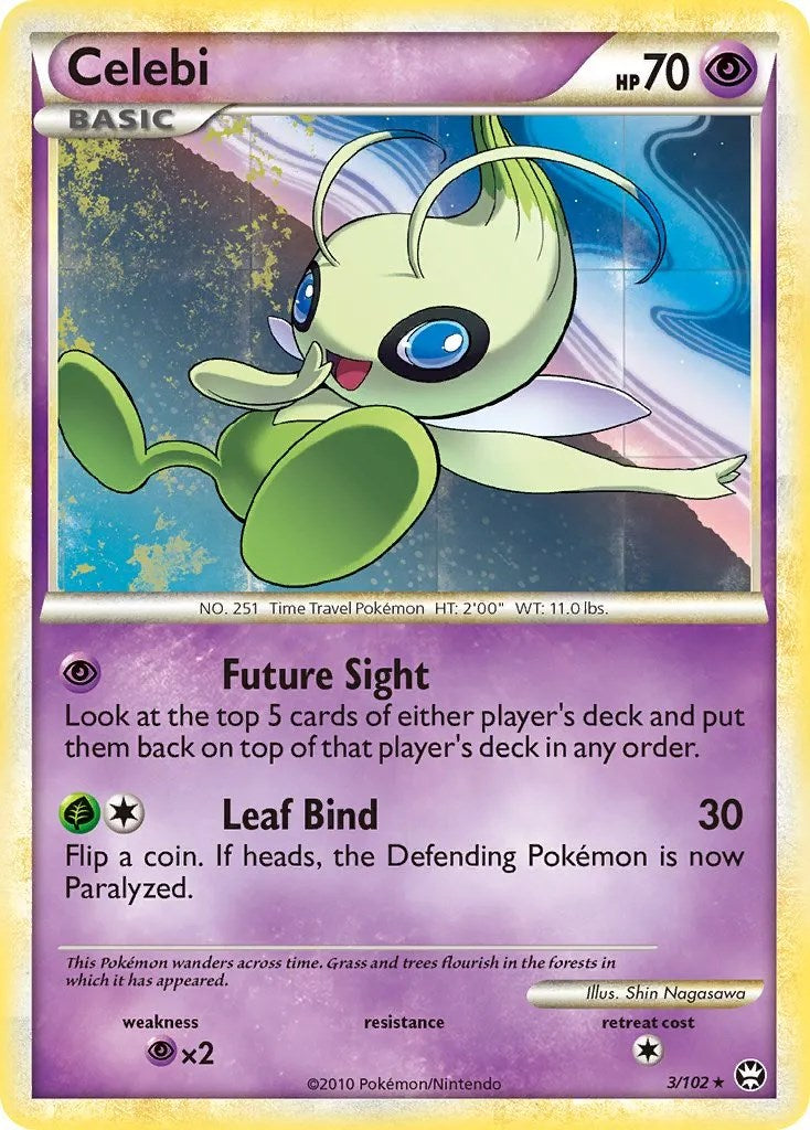 Celebi - 3/102 (Non-Holo Movie Exclusive) [TM - 3/102]