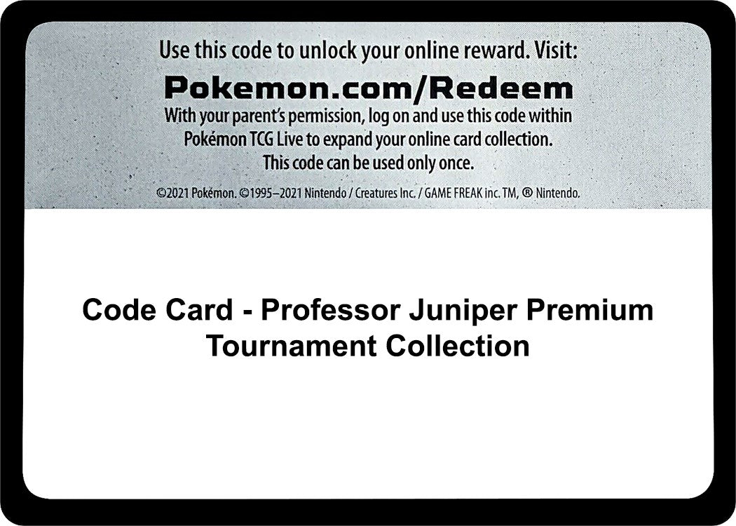 Code Card - Professor Juniper Premium Tournament Collection [MCAP]