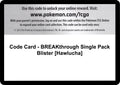 Code Card - BREAKthrough Single Pack Blister [Hawlucha] [BKT]