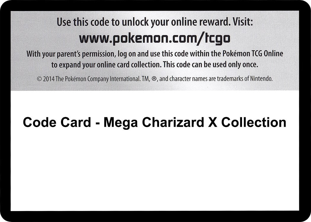 Code Card - Mega Charizard X Collection [FFI]