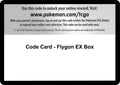Code Card - Flygon EX Box [PRC]