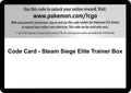 Code Card - Steam Siege Elite Trainer Box [STS]