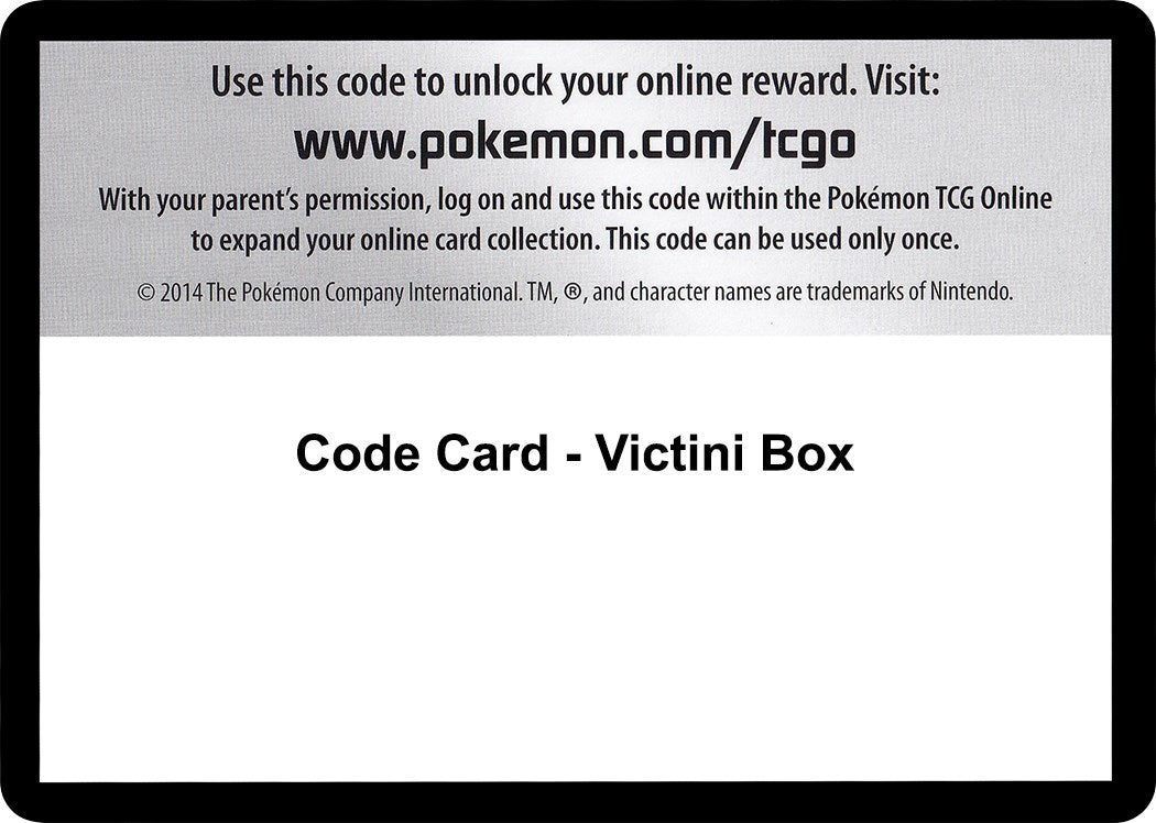 Code Card - Victini Box [BLW]