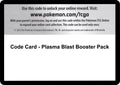 Code Card - Plasma Blast Booster Pack [PLB]