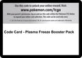 Code Card - Plasma Freeze Booster Pack [PLF]