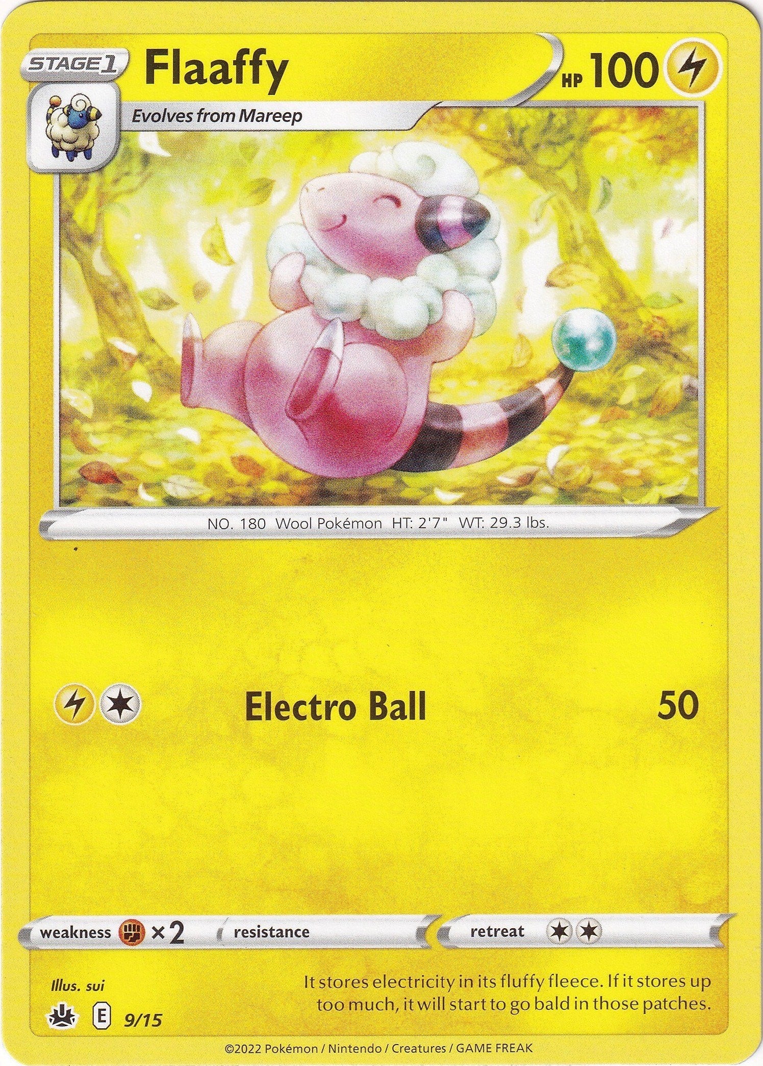 Flaaffy - 9/15 [M22 - 009/015]