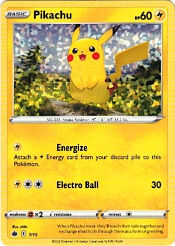Pikachu - 7/15 [M22 - 007/015]