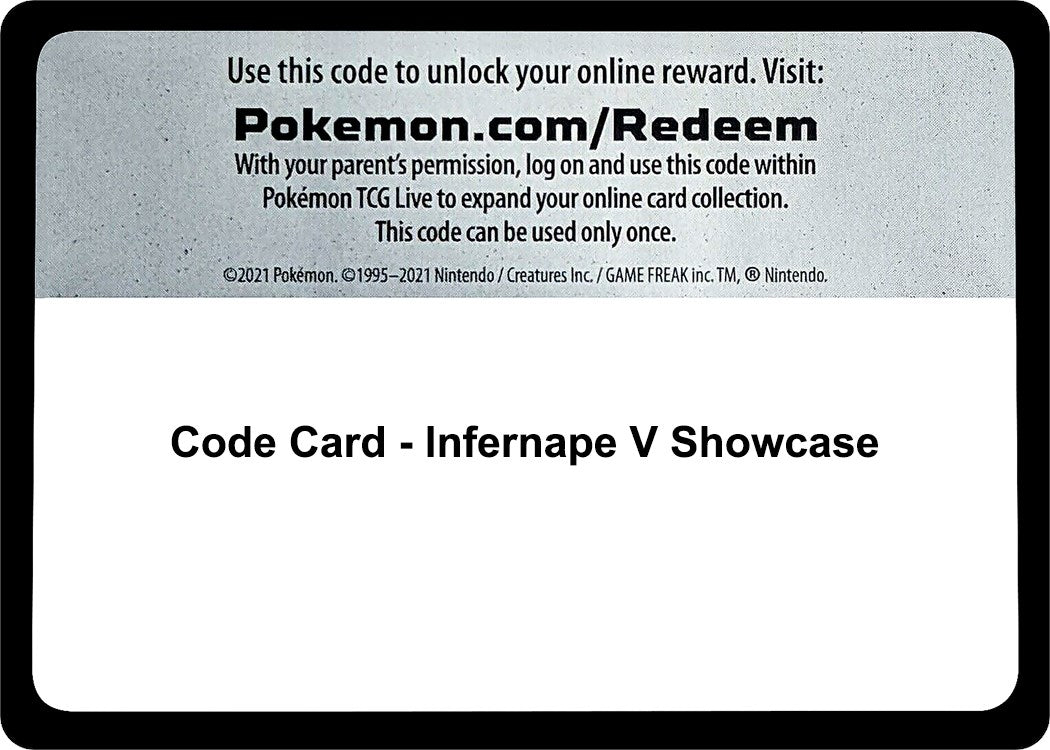Code Card - Infernape V Showcase [MCAP]