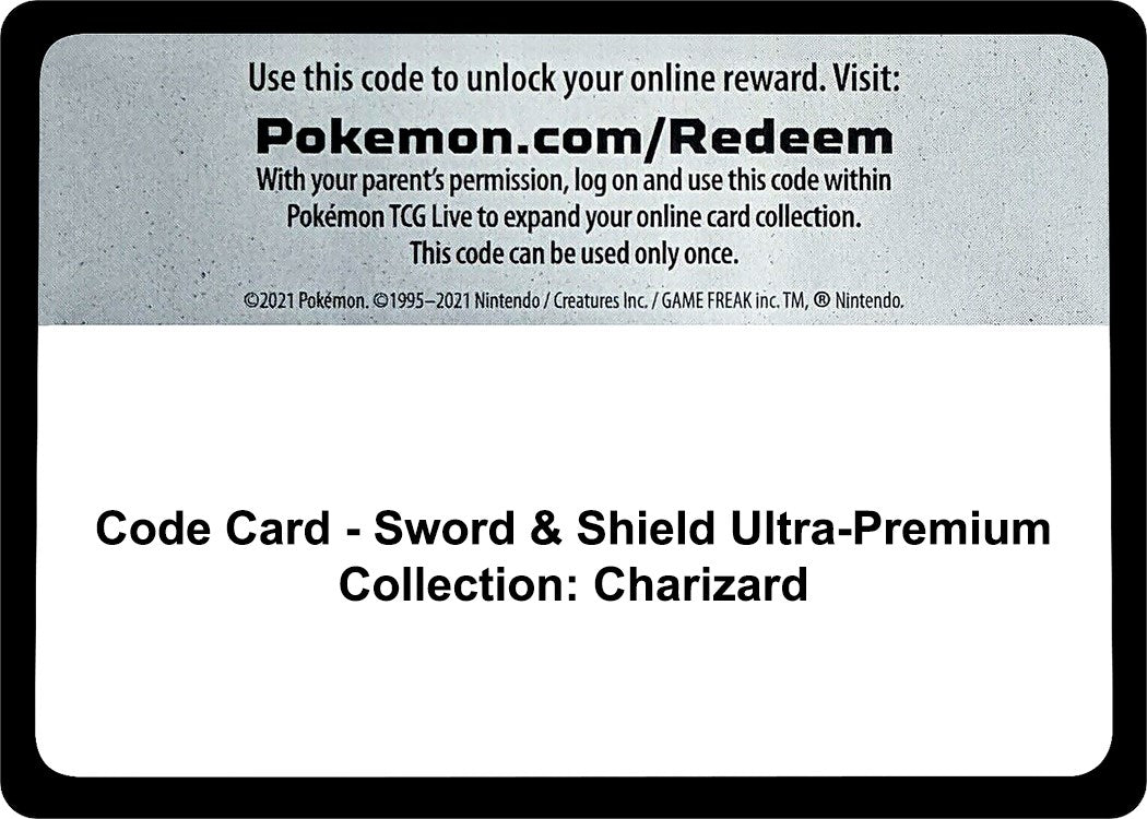 Code Card - Sword & Shield Ultra-Premium Collection: Charizard [MCAP]