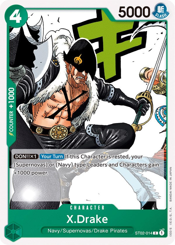 X.Drake [ST-02 - ST02-014]
