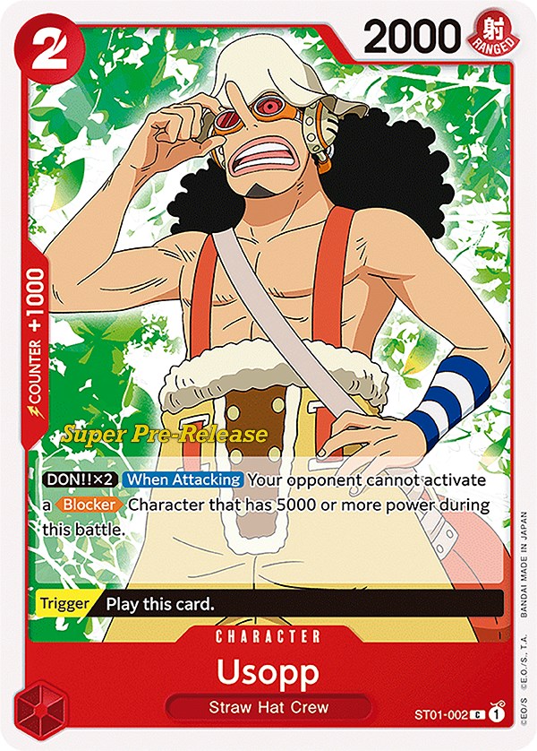 Usopp [ST-01 PRE - ST01-002]