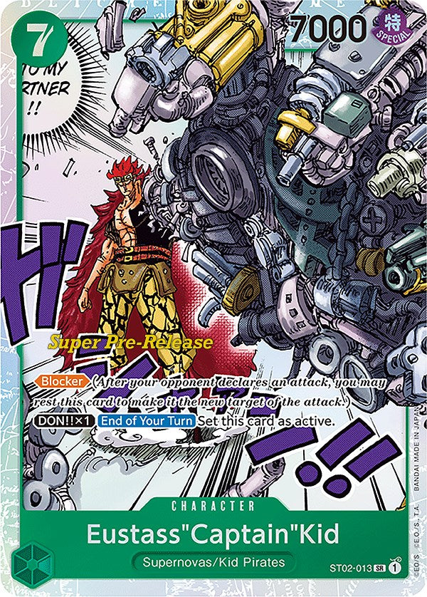 Eustass"Captain"Kid (013) [ST-02 PRE - ST02-013]