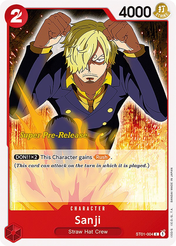 Sanji [ST-01 PRE - ST01-004]