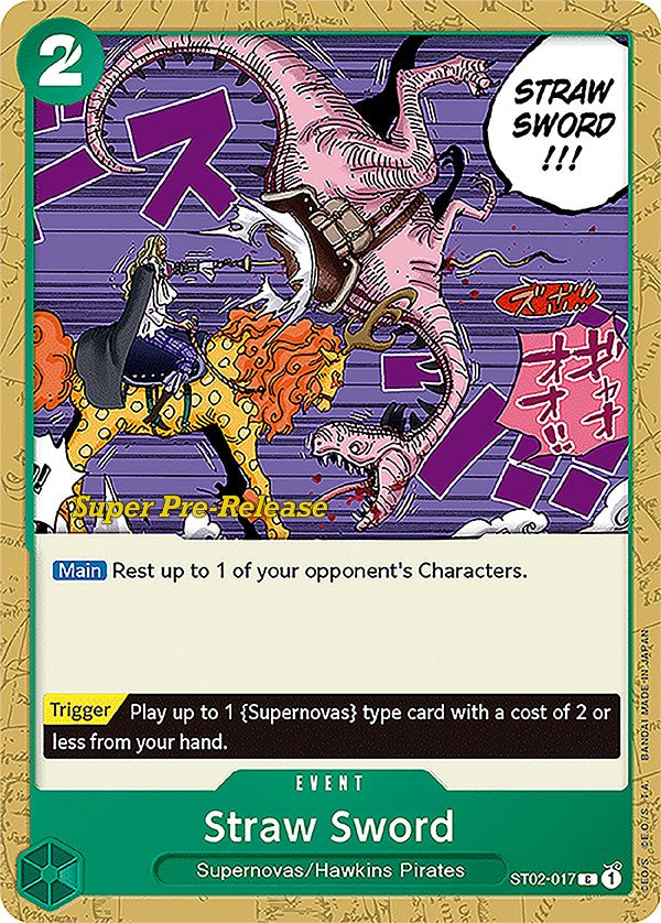 Straw Sword [ST-02 PRE - ST02-017]