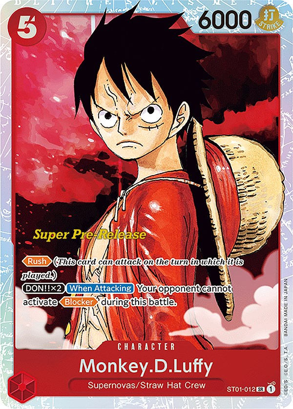 Monkey.D.Luffy (012) [ST-01 PRE - ST01-012]