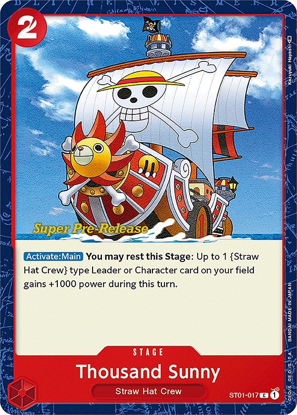 Thousand Sunny [ST-01 PRE - ST01-017]