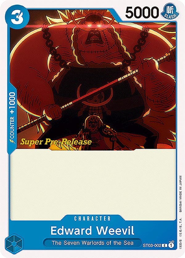 Edward Weevil [ST-03 PRE - ST03-002]