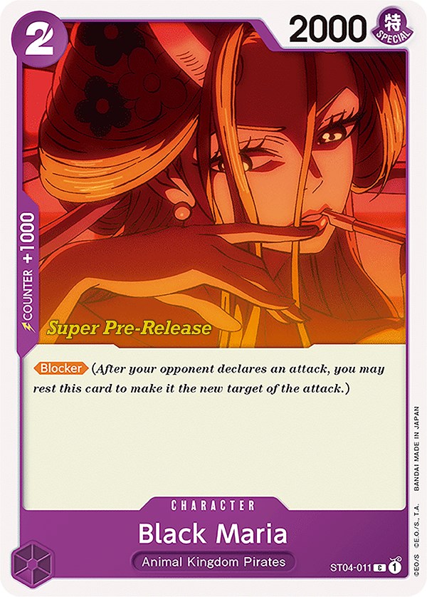 Black Maria [ST-04 PRE - ST04-011]