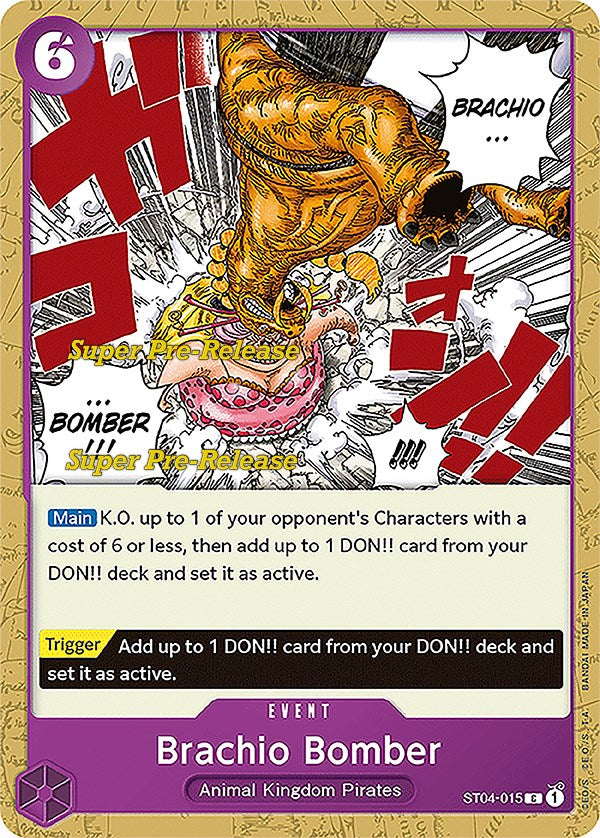 Brachio Bomber [ST-04 PRE - ST04-015]