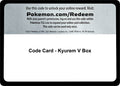 Code Card - Kyurem V Box [MCAP]