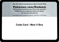 Code Card - Mew V Box [MCAP]