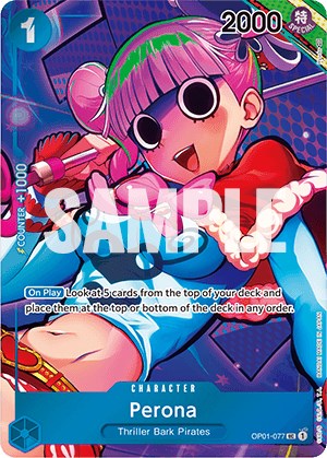 Perona (Box Topper) [OP01 - OP01-077]