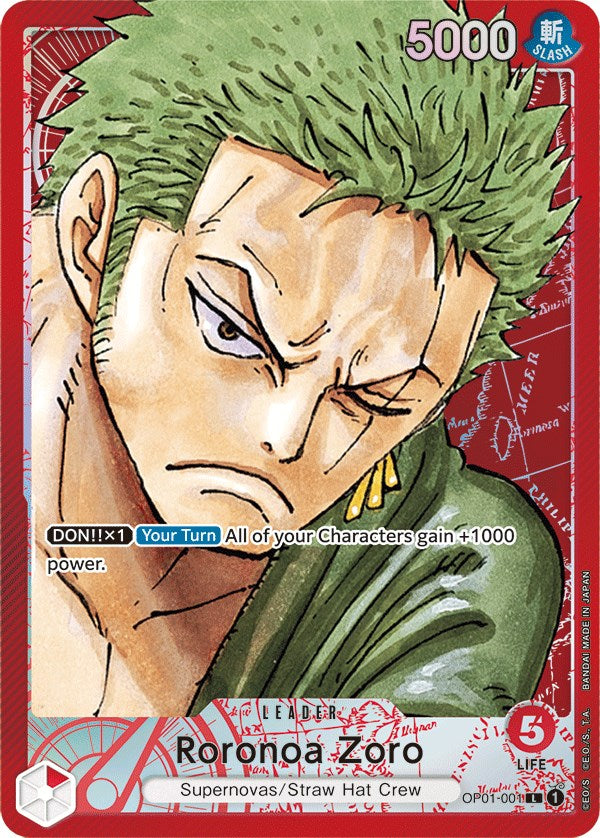 Roronoa Zoro (001) (Parallel) [OP01 - OP01-001]